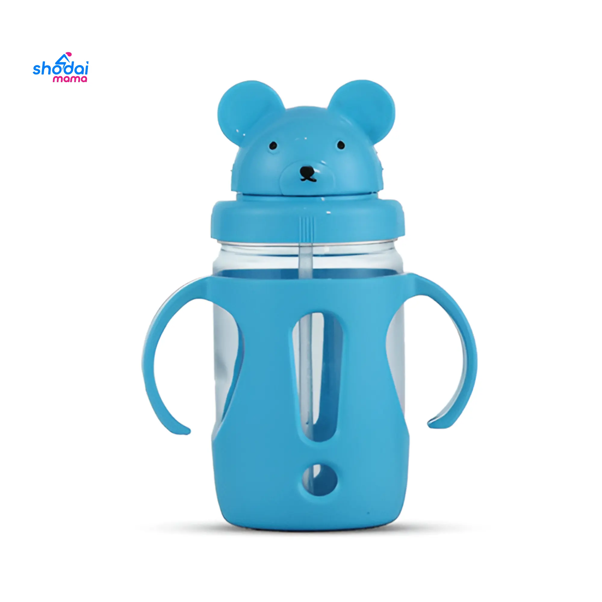 Mickey Water Bottle 400ml - Tr. & Blue